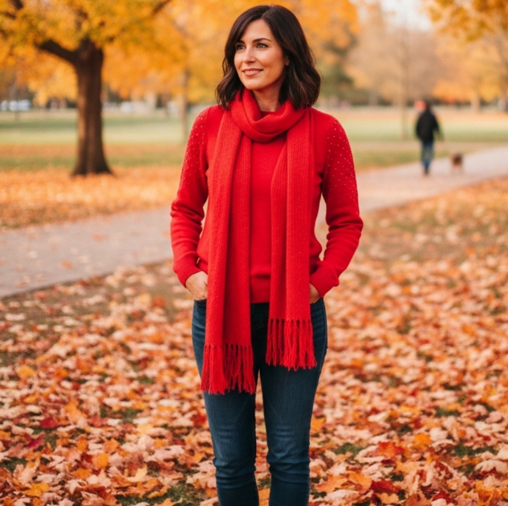 Sweater & Scarf - Picture 3 of 16